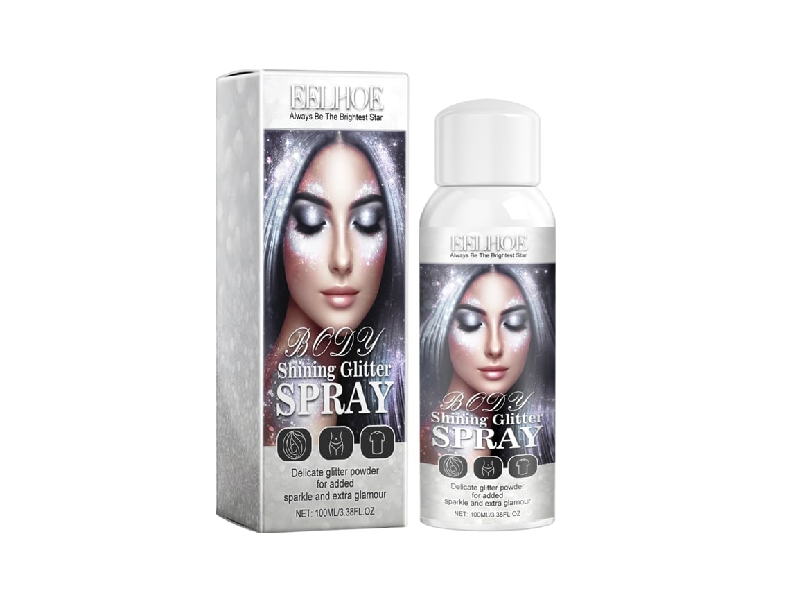 Eelhoe Spray De Brilho Corporal Natural Duradouro Iluminador De Corpo