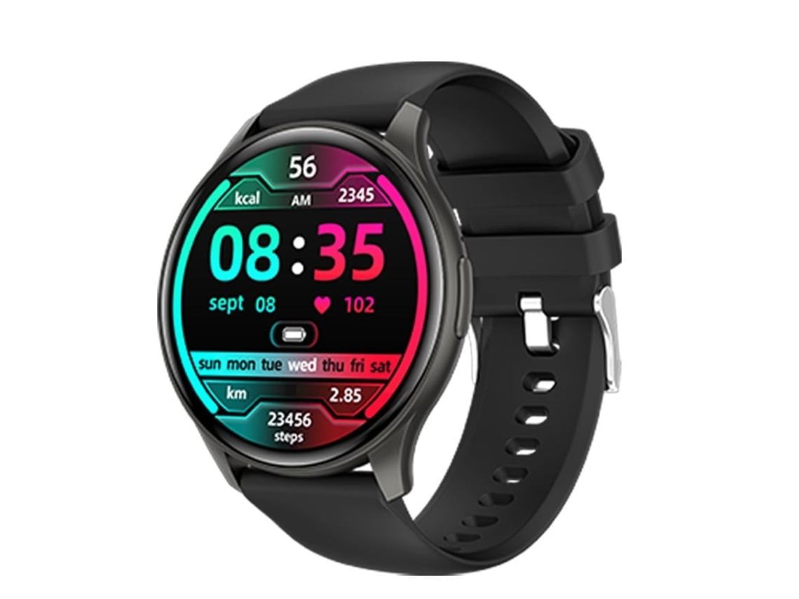 Relógio GOKOCO Zw60, tela round AMOLED 1,43 polegadas, monitor de pressão arterial