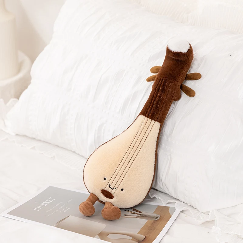 Lindo Brinquedo de Pelúcia Musical, Boneco de Pelúcia Macio, Instrumento Musical MDUG (pipa 30cm)