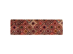 Conjunto 1 Tapete Runner Vidaxl Multicolorido Poliéster (50 X 200 Cm)