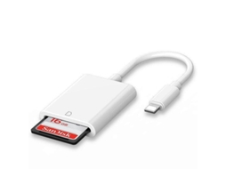 Leitor de Cartão de Memória, Leitor de Cartão Sd, Conector 8 Pinos/usb c/usb Otg AQUAFORGE