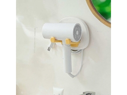 Suporte para Secador de Cabelo, Adesivo Sem Furos Parede Dobrável a M Aioria Dos Secadores Ca GOKOCO