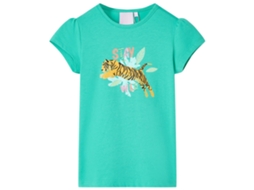 T-shirt Infantil Menta 116