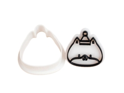 Conjunto De 1 Cortador De Biscoitos Little Fox, Com Textura De Plástico, Perfeito Para O Natal. Ideal Para Confeitaria, Ideal Para Encontros Familiare