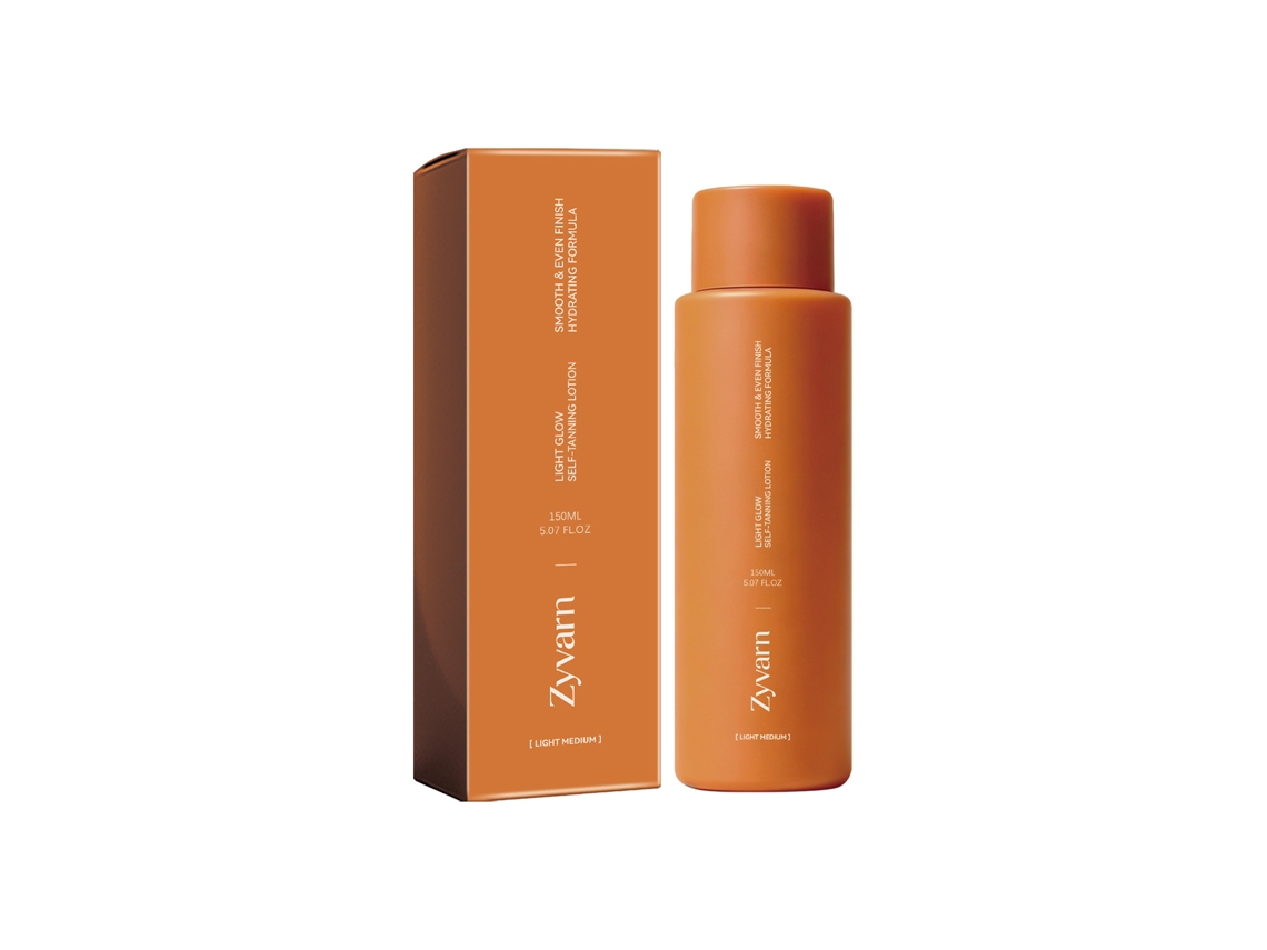 Loção Auto bronzeadora Zyvarn Light Brown
