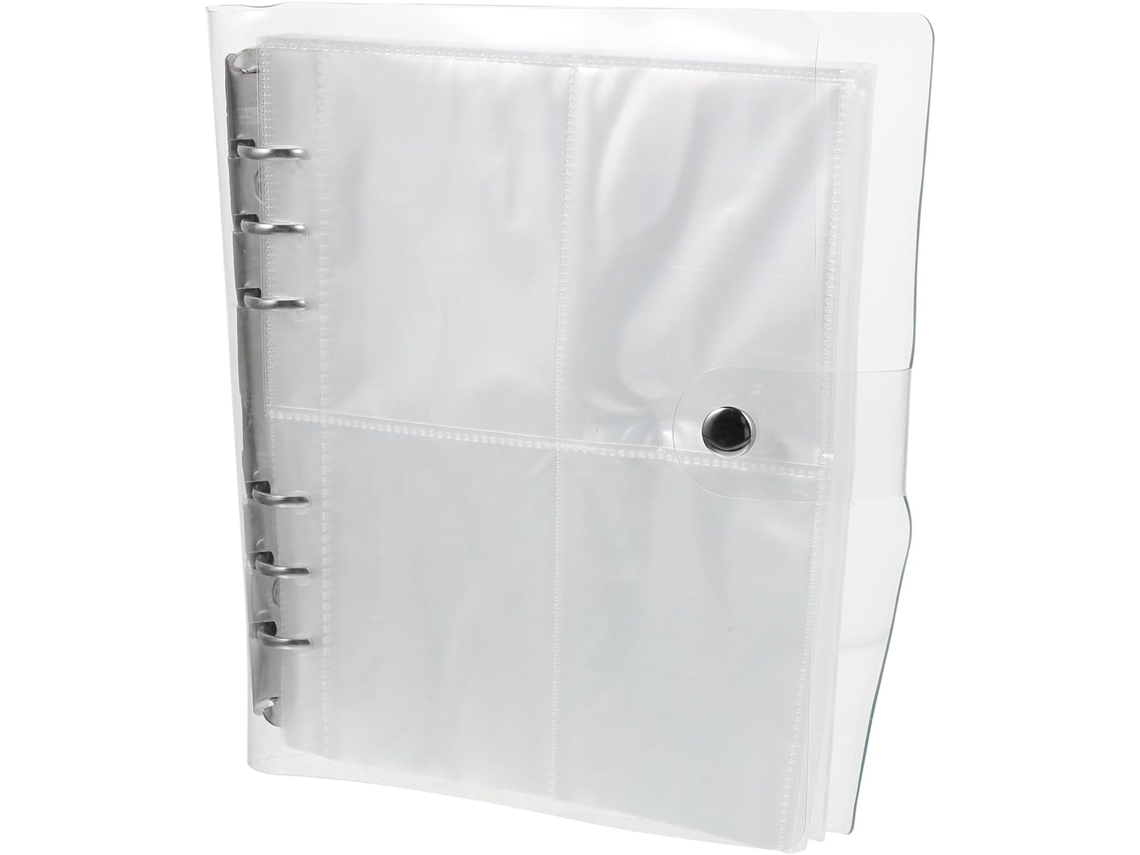 Ipetboom Livre Photo Transparent 3 Pouces 1 Piece Album Photo Em Pochettes Transparentes En Metal Clair Para