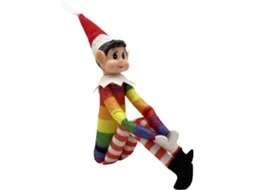 Meia De Natal Laxiscreed Decorativa Com Floco De Neve Bordado E Detalhes De Lantejoulas Para Festas
