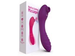 Massageador De Silicone Portátil, 3 Em 1, 10 Frequências De Vibração, Com Função De Aquecimento, Silicone 100 Impermeável