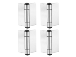 Dobradiças de Mola Em Aço Inoxidável (Package Com 4, Automatic Datement)