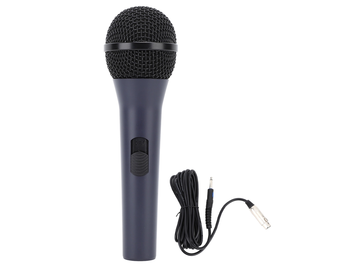 Vlrla-micrófono Alámbrico Dinámico De Metal Con Malla, Grip Ergonómico, Salida Equilibrada Para Karaoke Y Canto Al Aire Libre