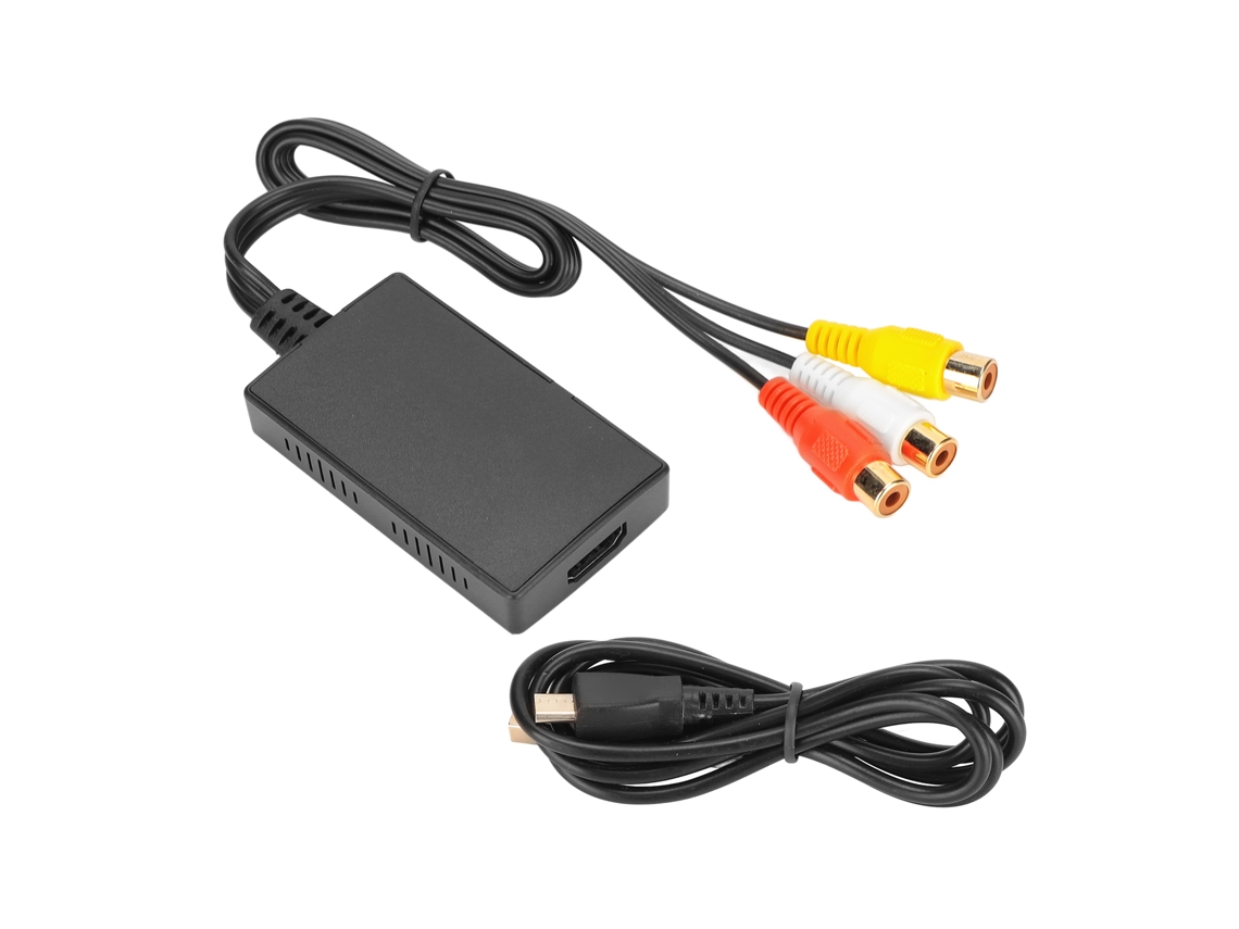 conversor Rca para Hd Multimedia Interface com Alimentação Micro Usb para Ps One