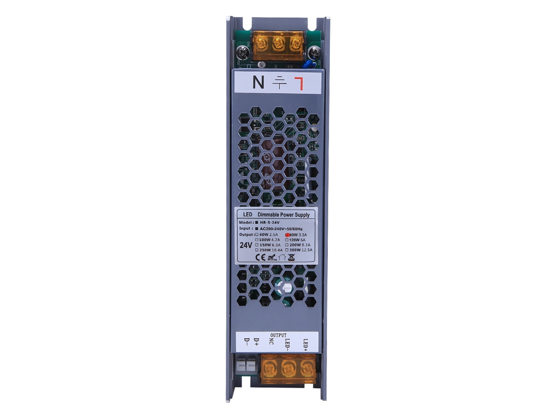 Laxiscreed Fonte De Alimentação Dimmable 80w De Alta Eficiência Com 4 Métodos De Controlo