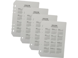 Conjunto De 4 Divisórias Para Cadernos Folhas Soltas, Divisórias Para Planners, Separadores Práticos Para Cadernos