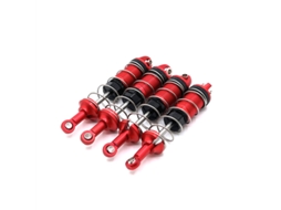 Amortecedor a Óleo de Metal Prateado Nº 4 Peças para Peças de Automóvel Rc Mjx 16207 16208 16209 16210 H6 MDUG