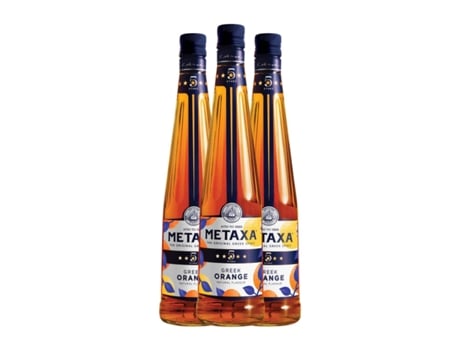 Licores METAXA 5 Sterne Greek Orange Sem Álcool (0.7 L - 3 Unidades)