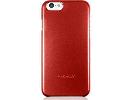 Capa iPhone 6, 6s, 7, 8  Metallic Snap-on Vermelho