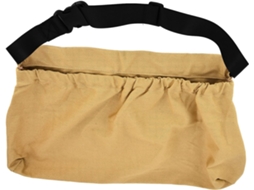 Bolsa tipo cesta de frutas, pochete ajustável em tecido Oxford, ideal para jardinagem e compras ao ar livre.