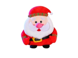 Boneco de Natal peluche Santa Claus LAXISCREED para decoração