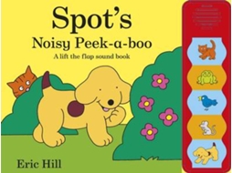 Livro Spots Noisy Peekaboo de Eric Hill (Inglês - Capa Dura)