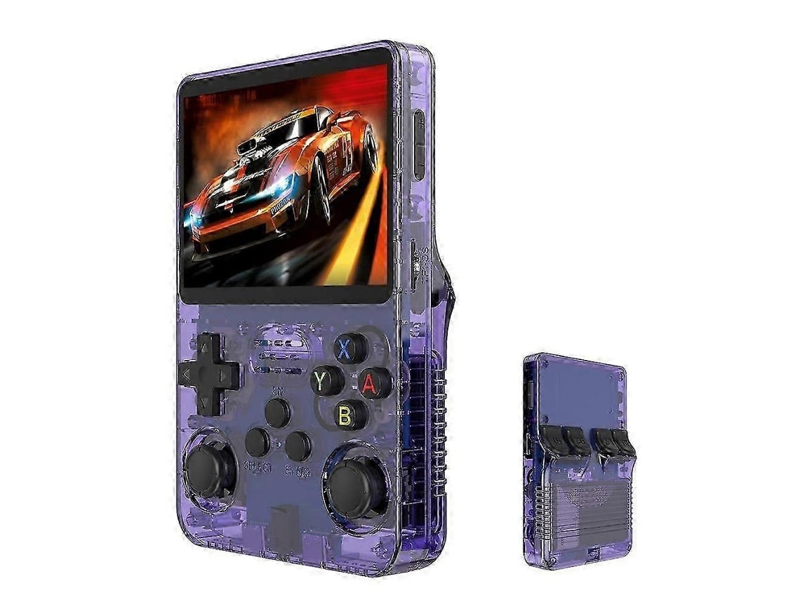 Console De Jogos Portátil Retrô R36s Com Sistema Linux, Tela De 3,5 Polegadas E Versão Com Cartão Tf Único VONKELIOS
