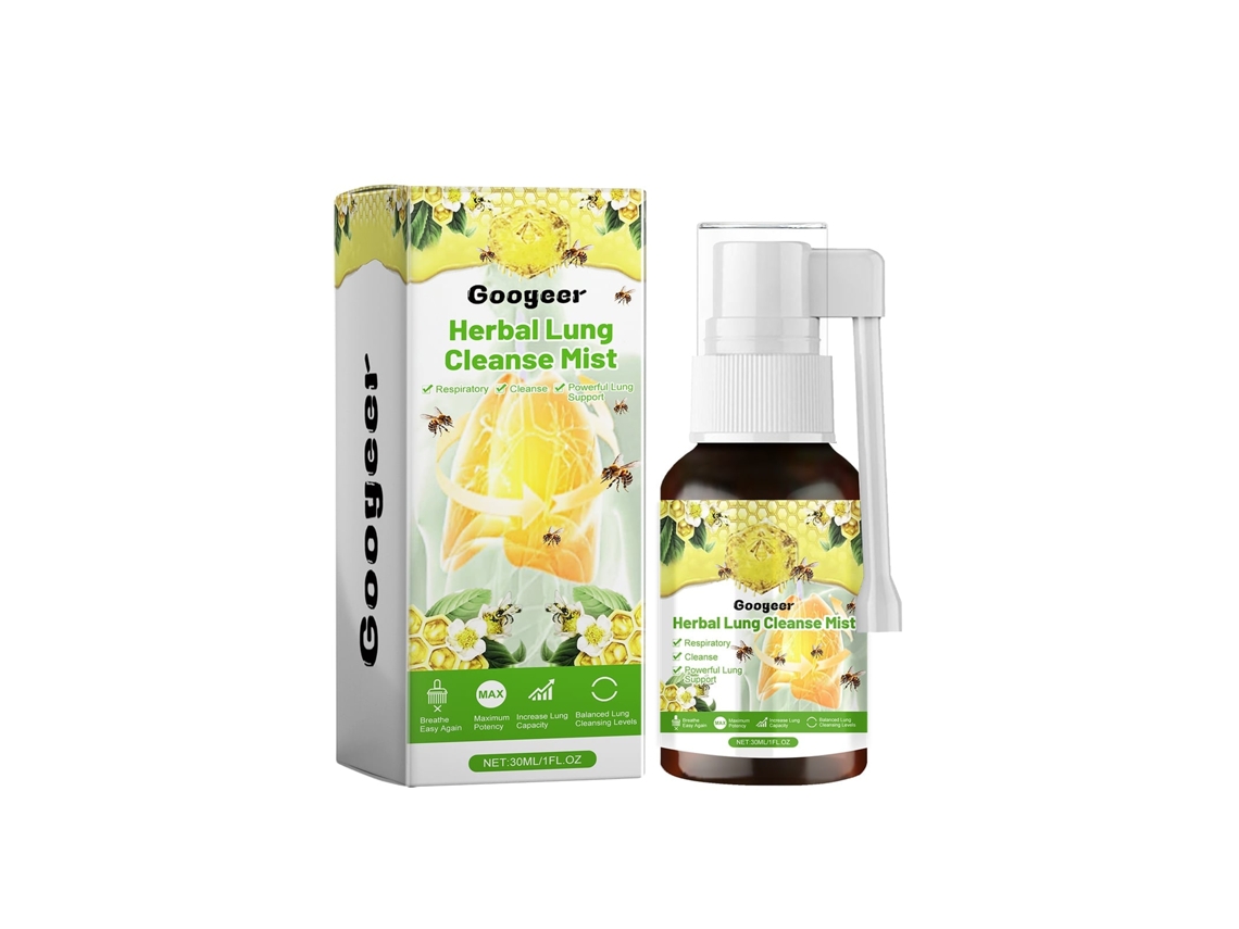 Spray Herbal LAXISCREED para Limpeza Pulmonar, Boca, Garganta e Nariz, Cuidado Refrescante