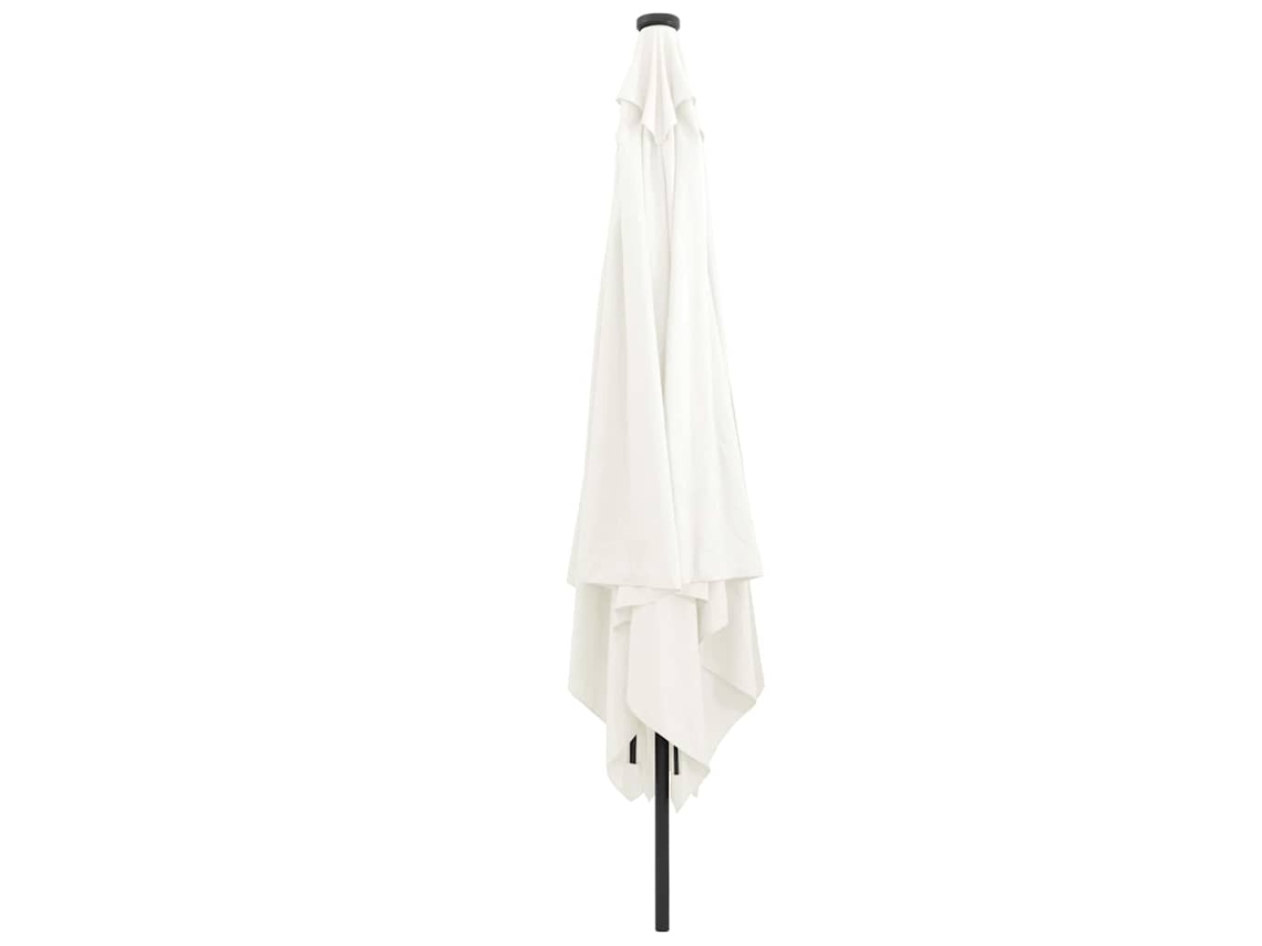 Maison Exclusive - Guarda-sol De Jardim Areia 295 X 295 X 245 Cm Poliéster E Aço