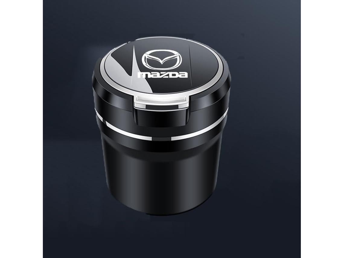 Cinzeiro Automotivo Para Mazda Axela/atez/cx-4/cx-5 Mazda 3/6, Multifuncional Removível Com Tampa E