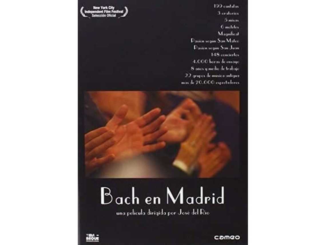DVD Bach En Madrid (Edição em Espanhol)