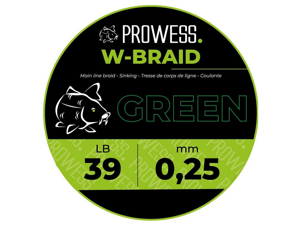 Trançado W 1000 M Verde 0.350 Mmprowess