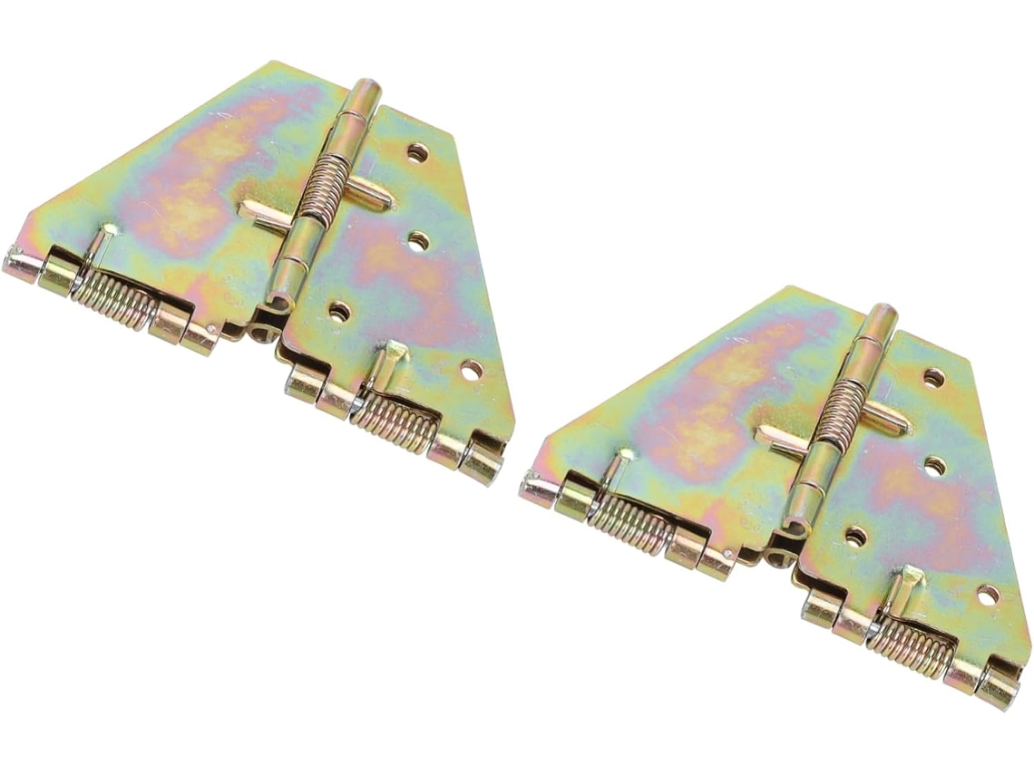 2 Dobradiças De Ferro Resistentes Para Mesa Jantar.