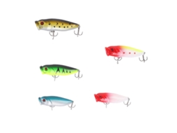Lure Hard Bait (bionic Fish Lure, Specialized For Bass And Tilapia) 5pcs Bionic Small Popper 6.5cm/9g Fishing Hard Bait