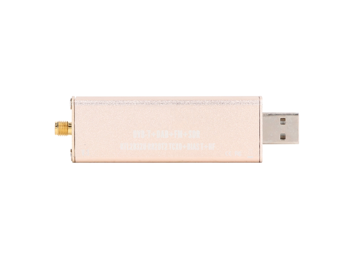 Receptor sdr de banda completa 0.1mhz‑1.7ghz para radiocomunicação definida por software | S/MARCA