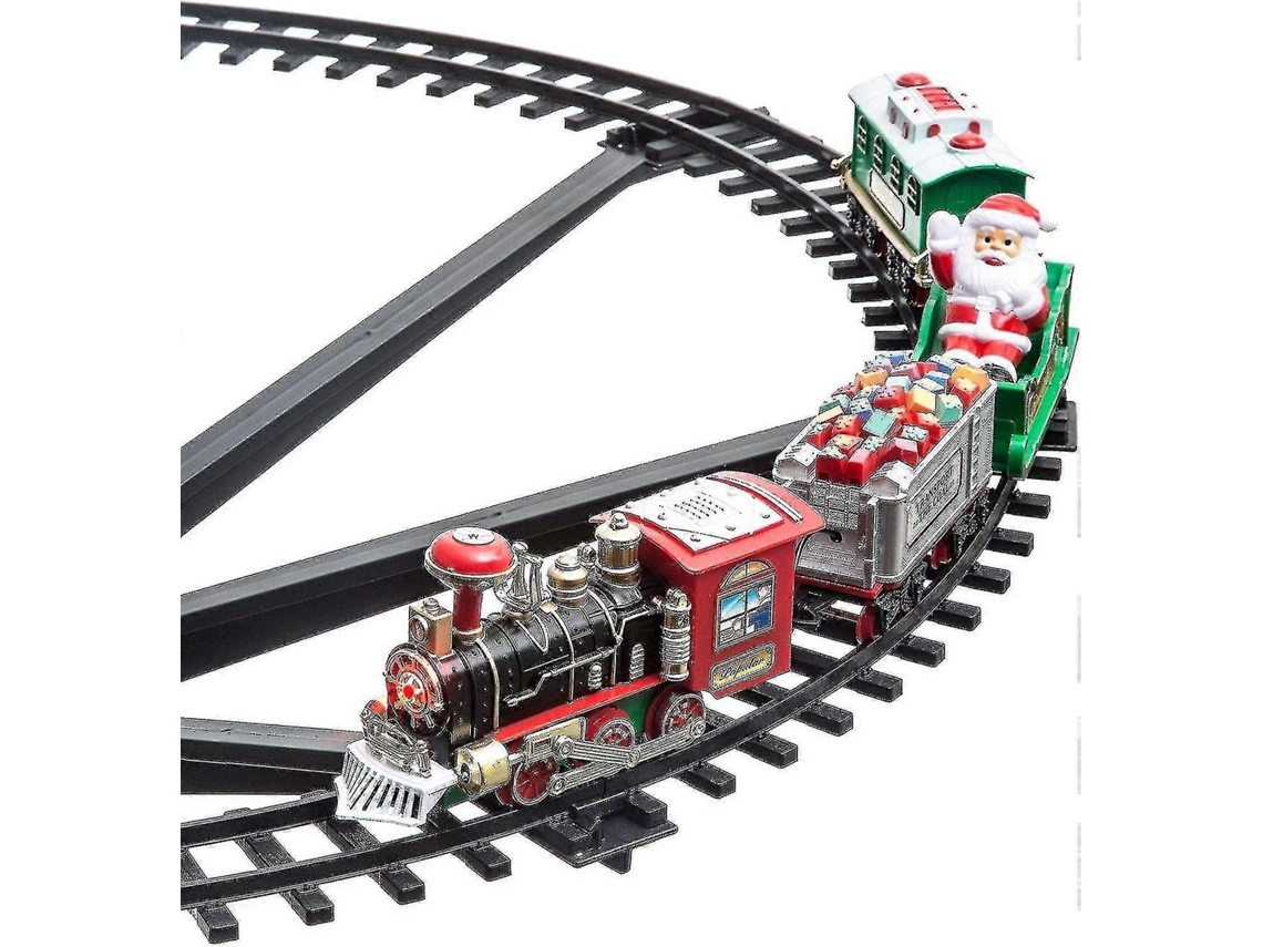 Trem De Natal Zk Movido A Bateria Com 33 Luzes E Melodia Natalina Decoração De Natal Ideal Hengjian