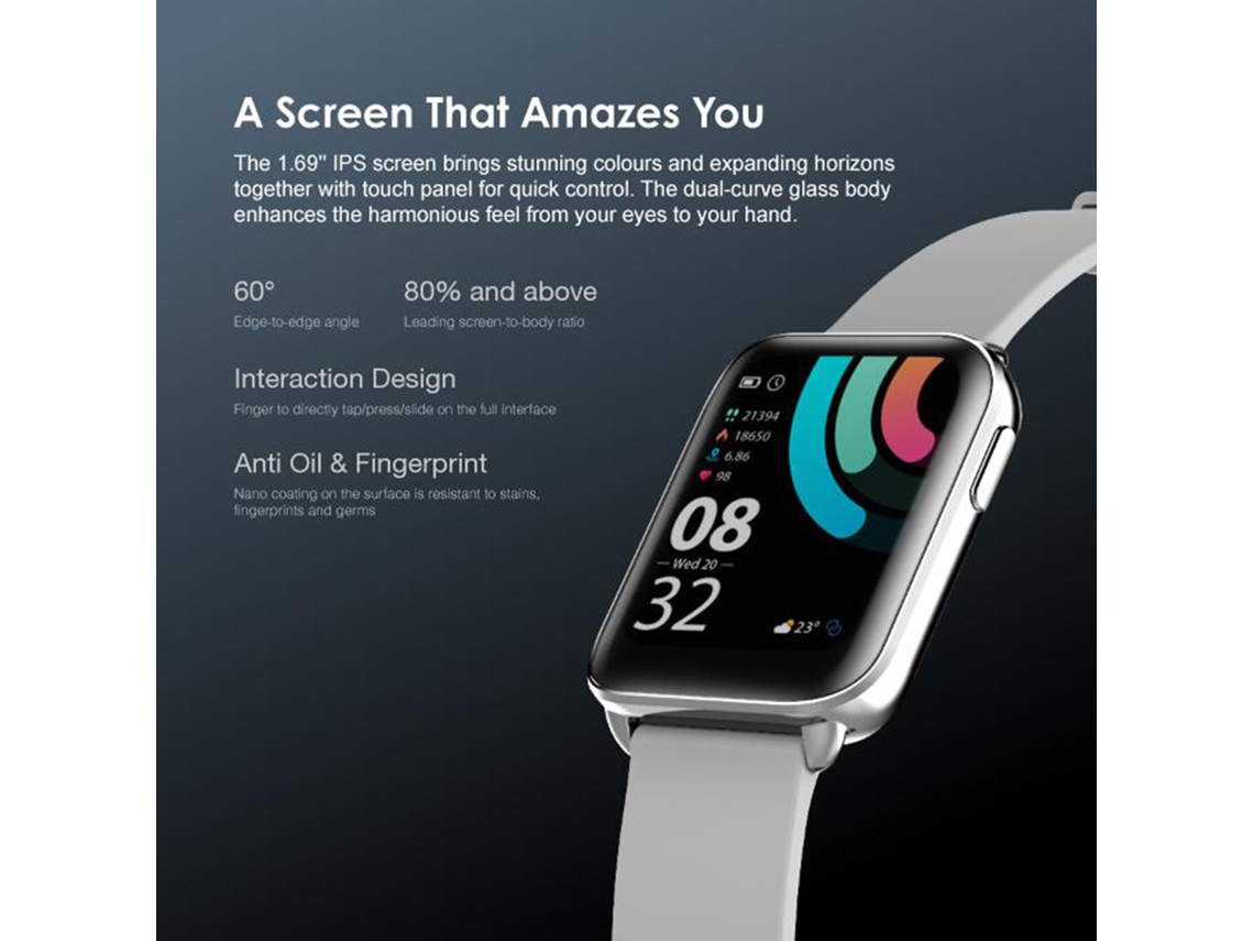 Smart Watch Osw 16 resistente à água com tela IPS EOOCOO
