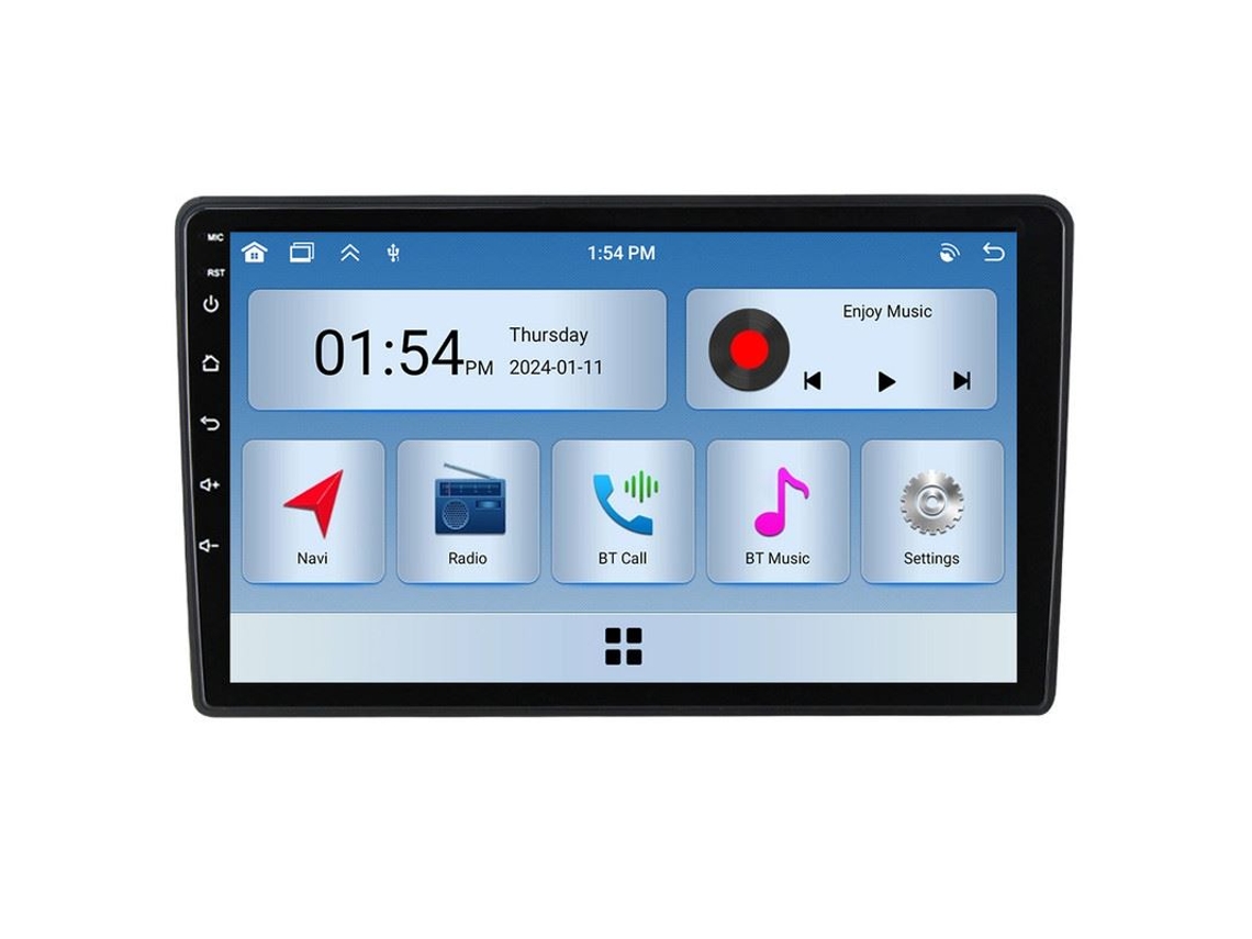 Central Multimídia Carplay Gps 6 Gb 128 Gb Para Volkswagen Touareg Gp 2002-2010 Android Auto Bluetooth