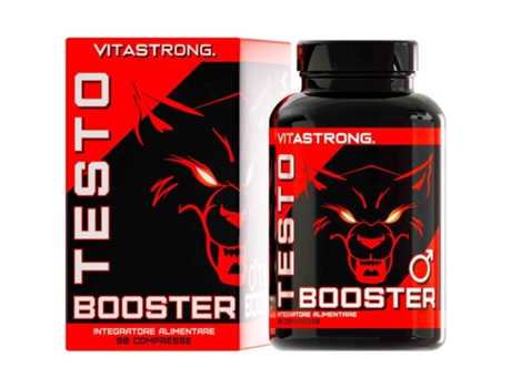 Vitastrong Testobooster O Único Original Com Ingredientes Patenteados | Ação Rápida E Potente, Aumento Da Massa Muscular, Tribulus Terrestris