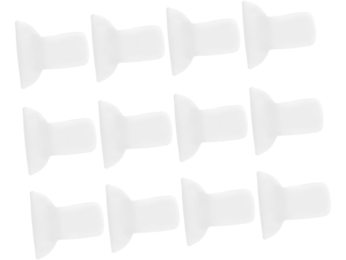 Eringogo - Conjunto de 12 Presilhas Antiderrapantes para Capa de Edredom, em Espuma e Metal, Fixadores de Edredom Duráveis e Versáteis