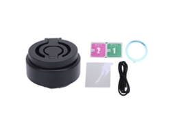 Suporte para Telemóvel LAXISCREED com Rotação de 360°, Sucção Magnética e Dobra em 3 Secções