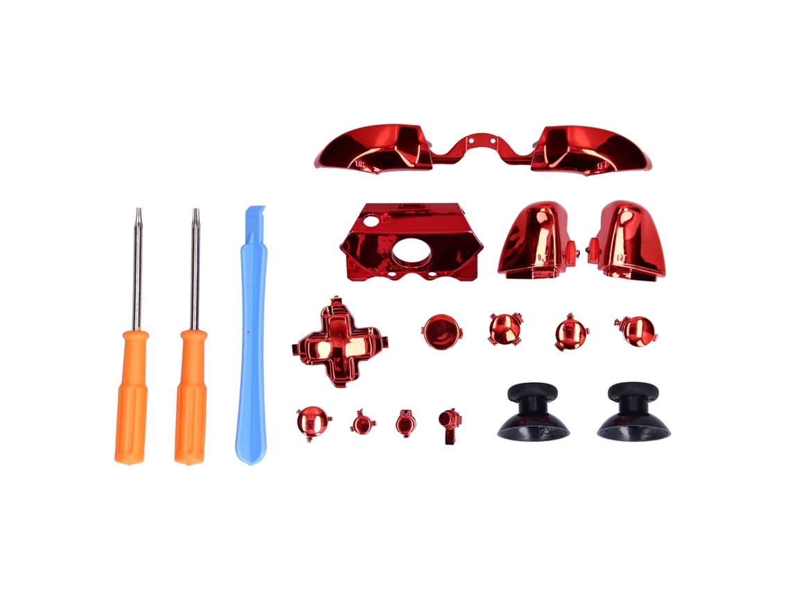 Conjunto De Botões De Substituição Lt/rt Lb/rb Para Controle Xbox One Elite X1 Com Chaves De Parafuso