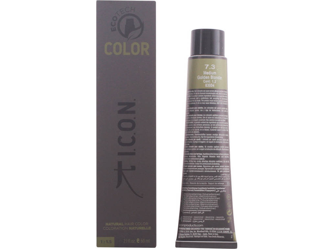 Coloração I.C.O.N. Ecotech Color Natural Color 7 3 Medium Golden Blonde (60 ml)