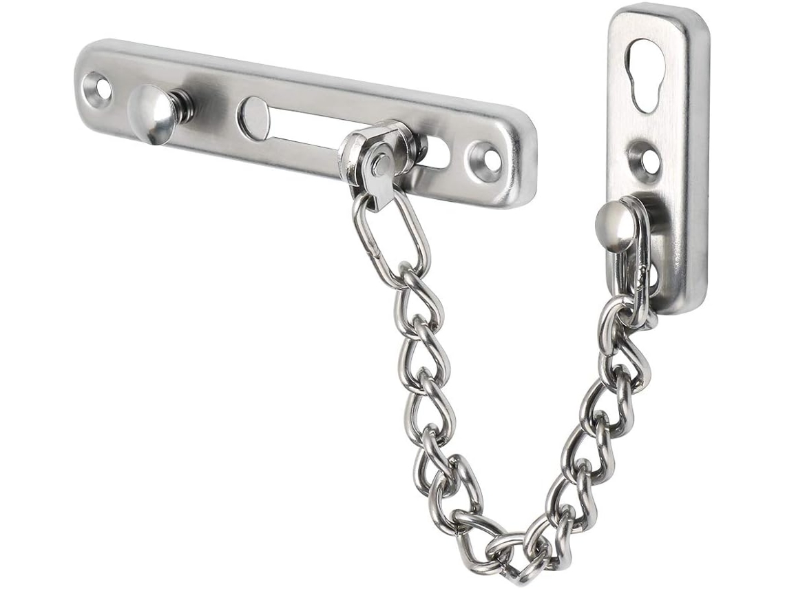 Corrente De Segurança Para Porta, Batente Porta Estreito Com Mola.