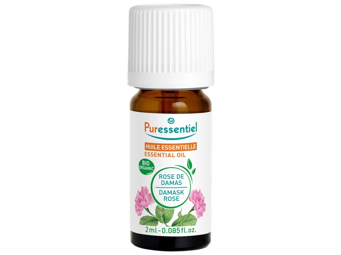PURESSENTIEL Aceite Esencial de Rosa de Damasco Rosa X Damascena 2 Ml