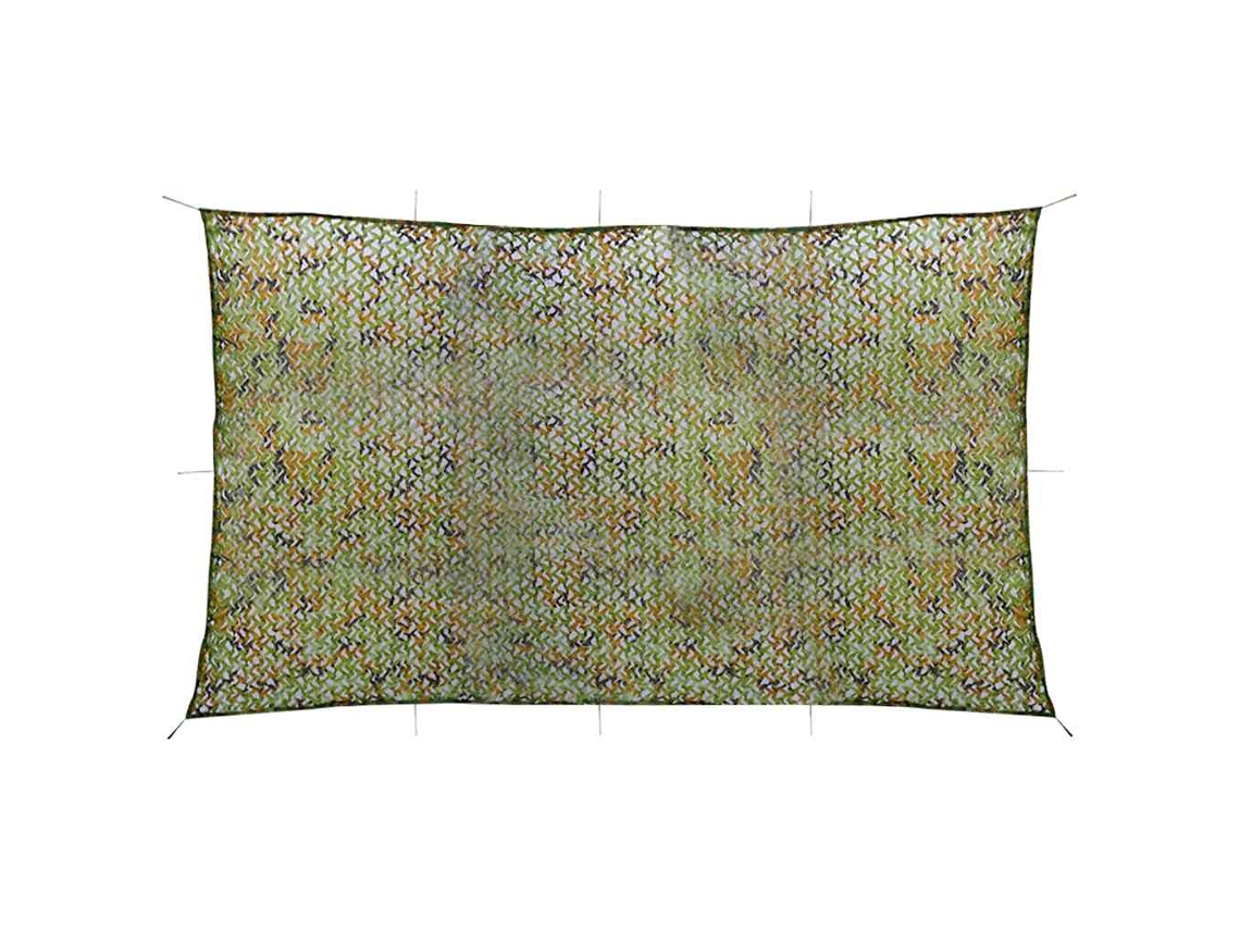 Vidaxl Rede De Camuflagem Com Saco De Transporte, 3 X 5 M