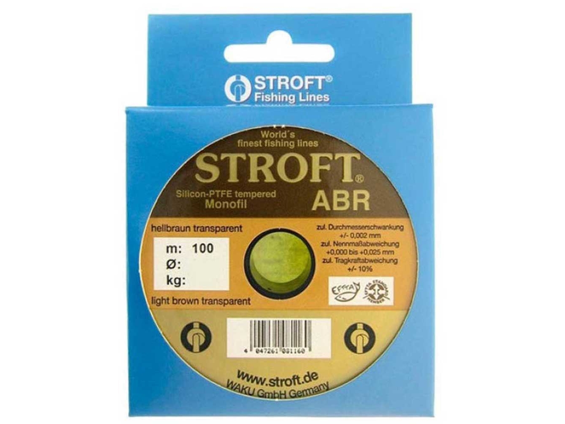 Monofilamento Abr 100 M Transparente 0.100 Mmstroft