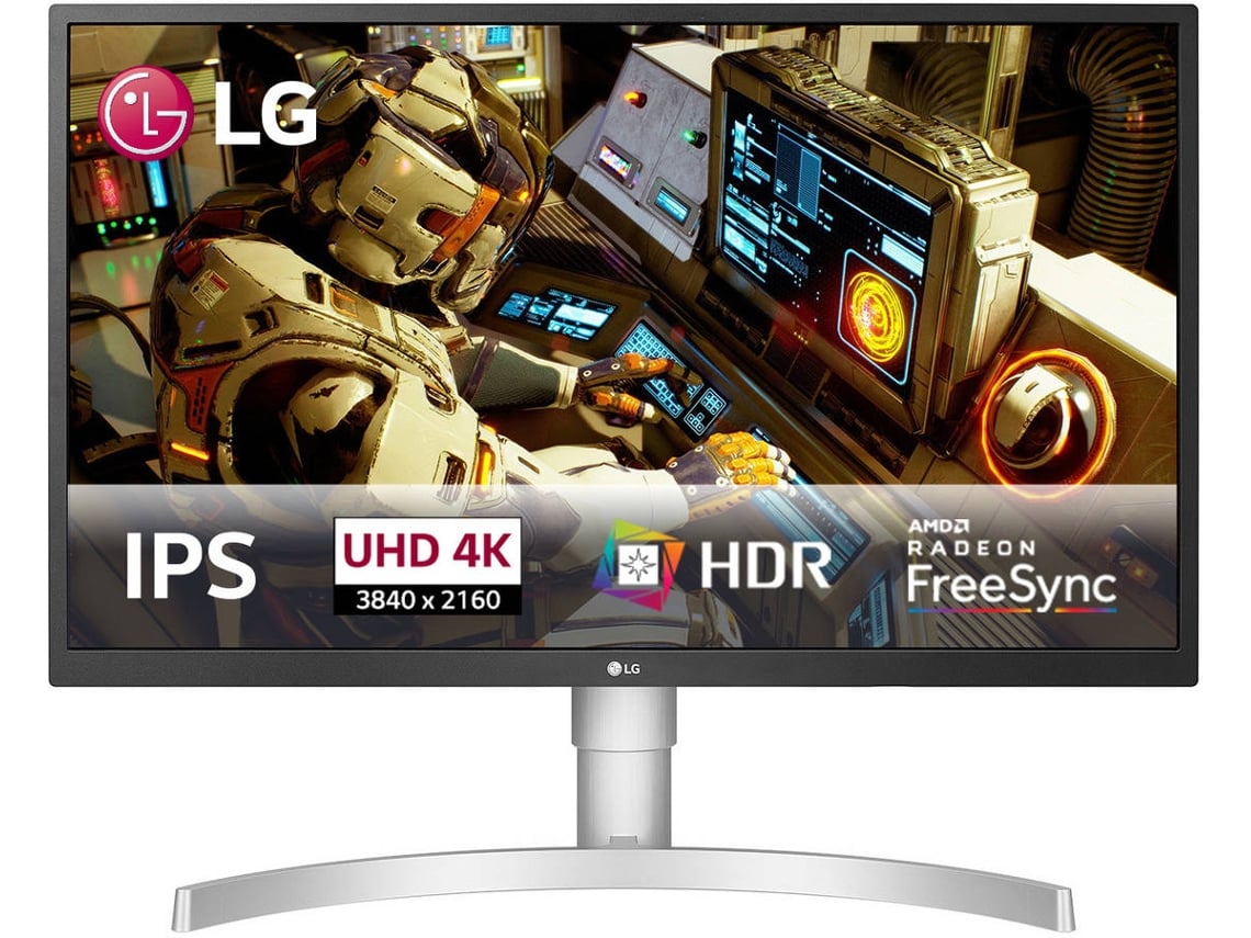 Monitor LG 27UL550-W (27'' - 4K Ultra HD - IPS FreeSync) | Worten.pt