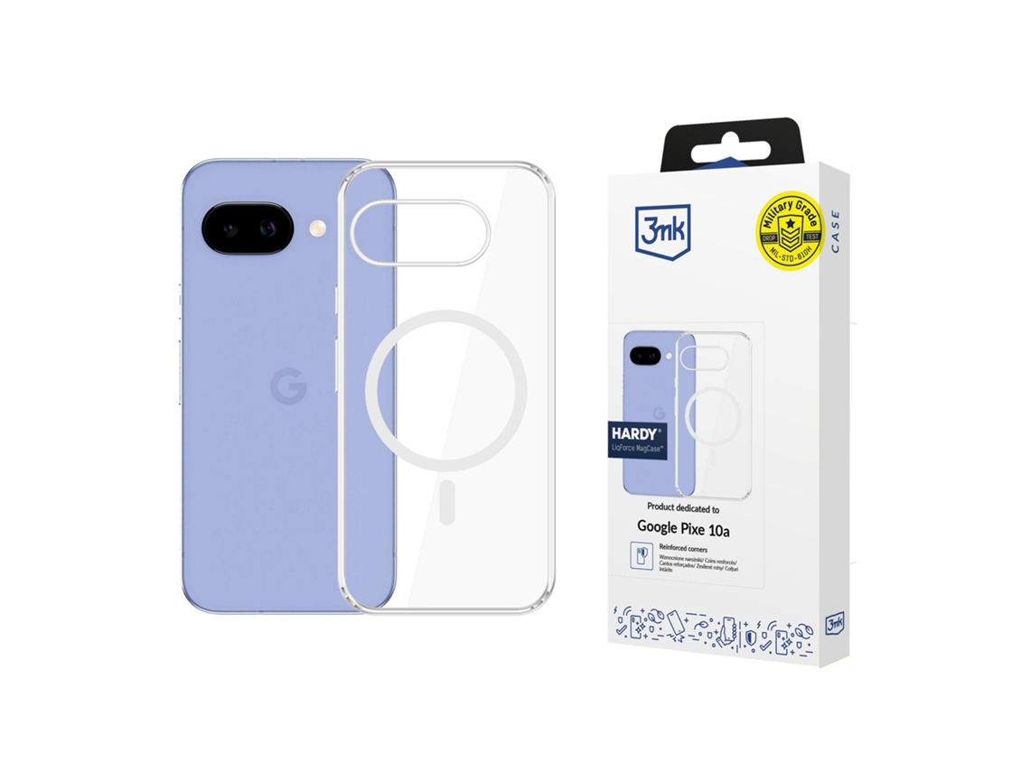 Capa Google Pixel 10a 3mk Hardy Liqforce Magcase Transparente