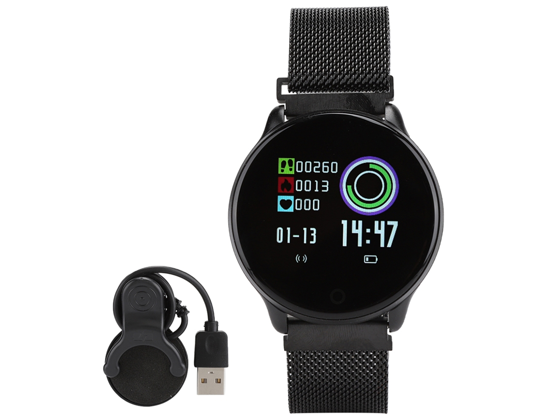 Pulseira Inteligente Se01: Monitora Frequência Cardíaca, Sono, Pressão Arterial, Oxigênio Resistente À Água Ip68. EOOCOO