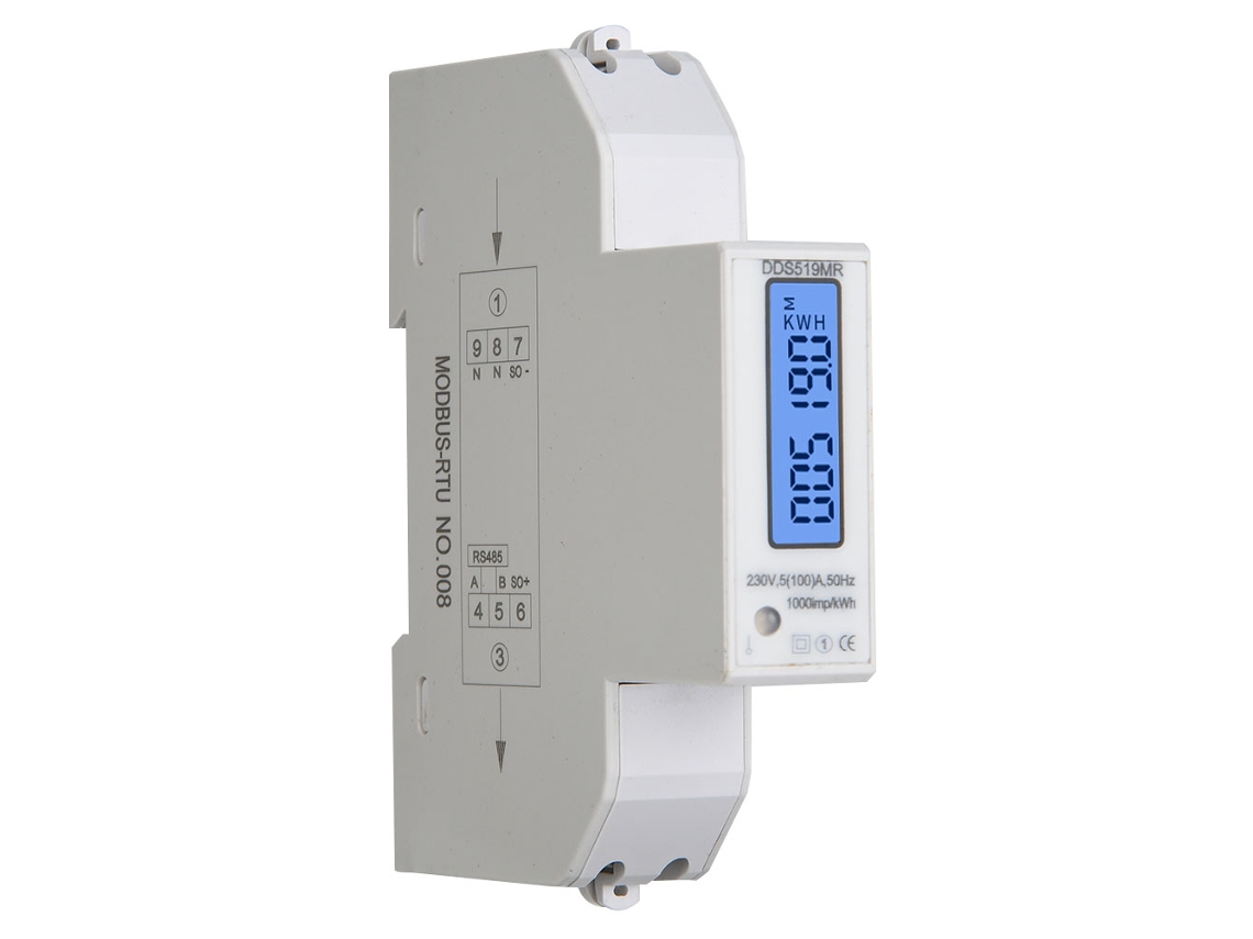 Laxiscreed Medidor Elétrico Multifuncional Monofásico Com Comunicação Rs485 E Protocolo Modbus