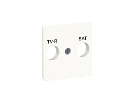 SCHNEIDER Carátula R-Tv/Sat Blanco New Unica Nu944118