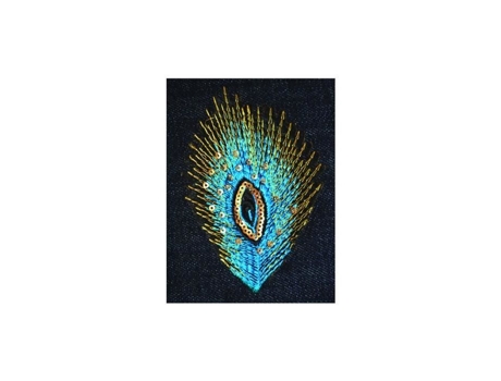 Patch para passar a ferro Pena Ki-Sign 7x11 cm